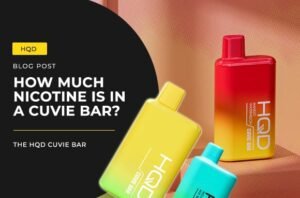 How Much Nicotine is in a Cuvie Bar?
