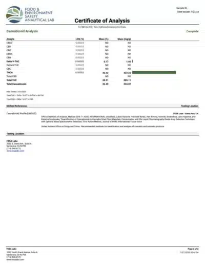 Apple and Banana (28.51%) THC-A - Image 4
