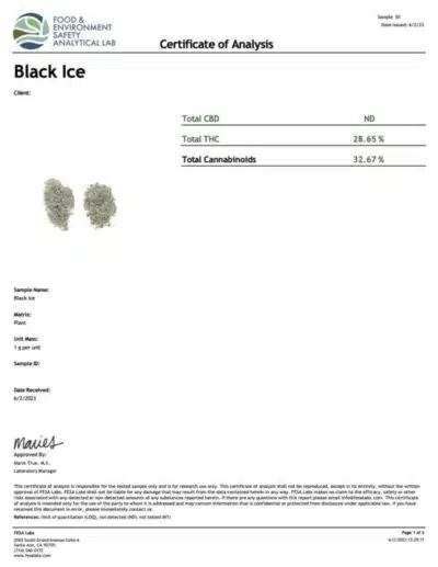 Black ICE (28.65%) THC-A - Image 3